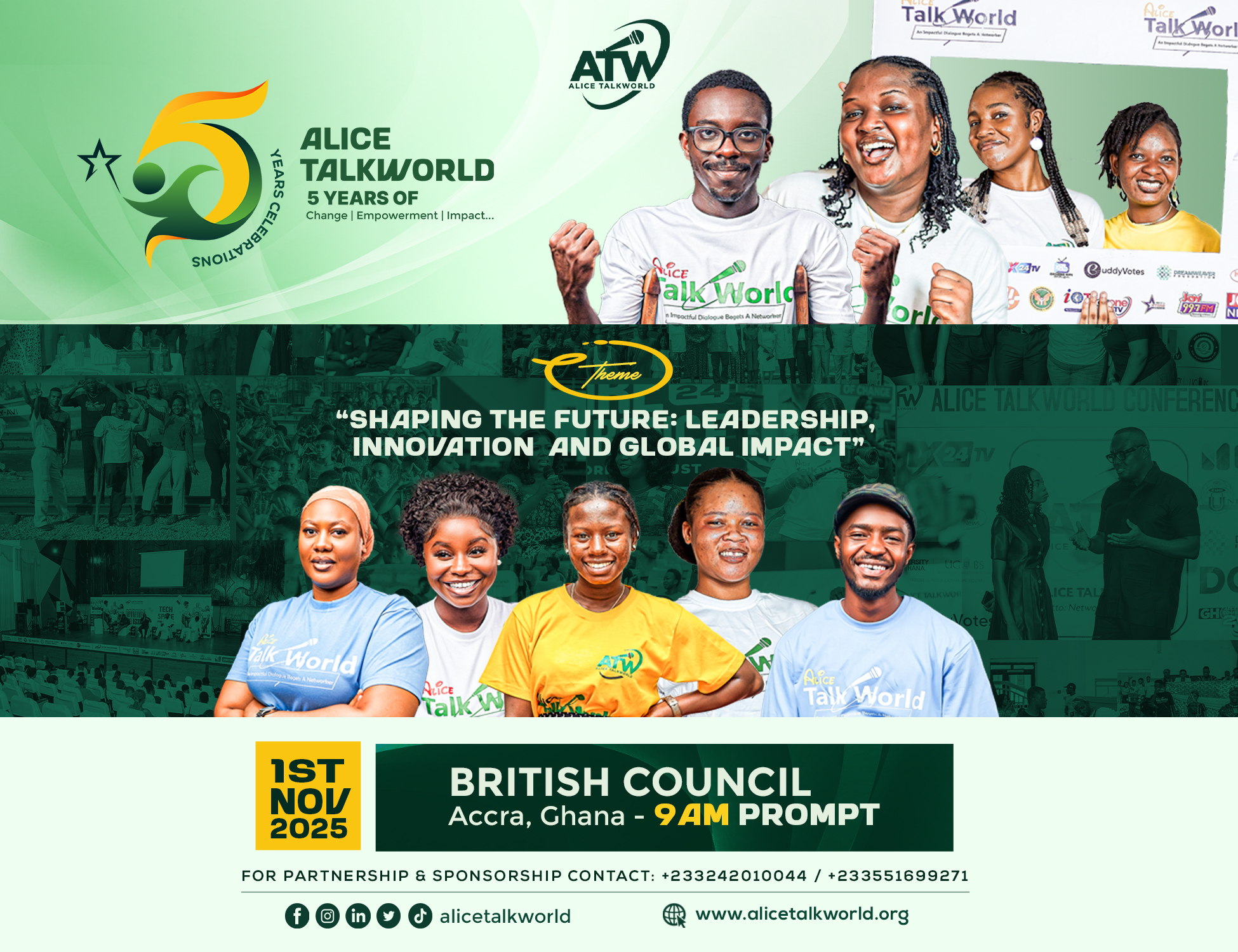 Alice Talk World 5 Years Anniversary Conference